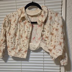 Floral Patterned Jacket